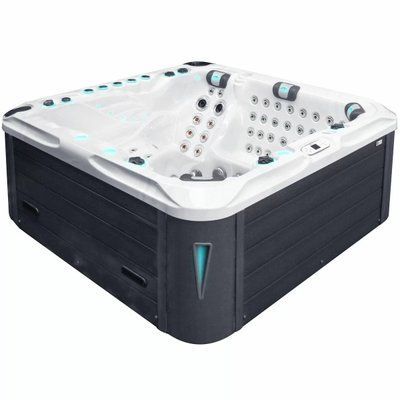 Гідромасажний басейн Passion Spas Felicity Mighty Wave (230x230x91 см), Сріблясто-білий 34151 фото