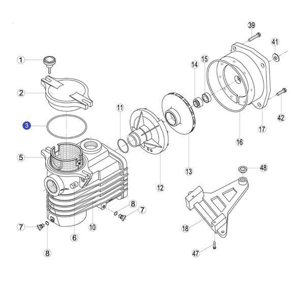 Прокладка для кришки OK RBH0011.01R 15696 фото