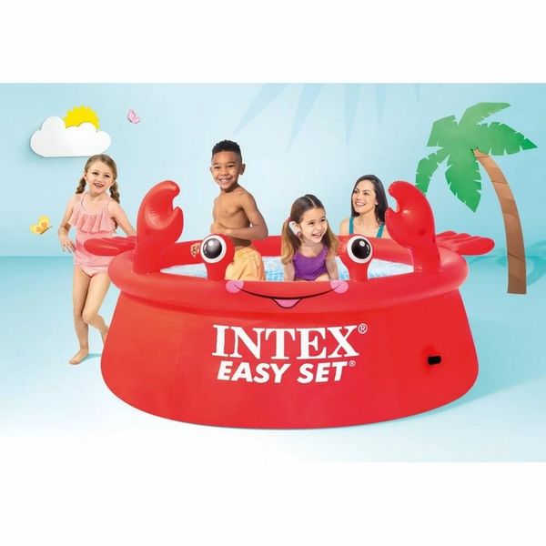 Детский надувной бассейн Intex 26100 Краб (183х51 см) 31396 фото