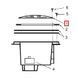Решітка для донного зливу Hayward ANTI-VORTEX 17263 фото 2