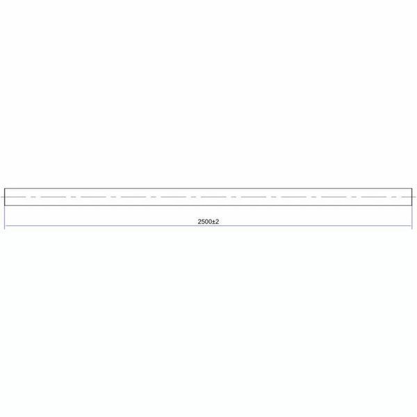 Поручень для бассейна Emaux L250 (250 см), AISI-304 7210 фото