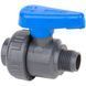 Кран шаровый ПВХ Effast d1/2" ВР-НР, с наружной резьбой 26253 фото 1