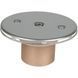 Форсунка донная регулируемая Fitstar 3860020, 1 1/2", (6 м3/ч), d130 мм, под бетон 3114 фото 1