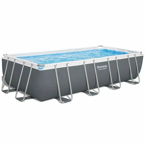 Каркасний басейн Bestway 56466 (549х274х122 см) з пісочним фільтром, драбиною та тентом 6891 фото