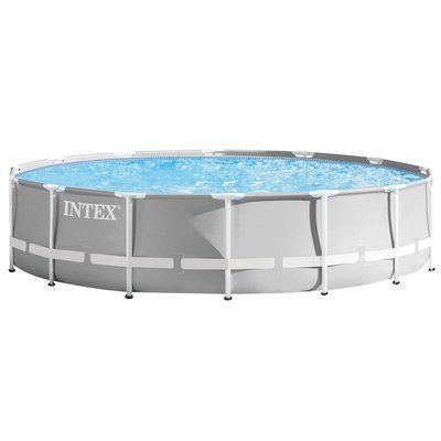 Каркасный бассейн Intex 26720 Premium (427х107 см) с картриджным фильтром, лестницей и тентом 31409 фото