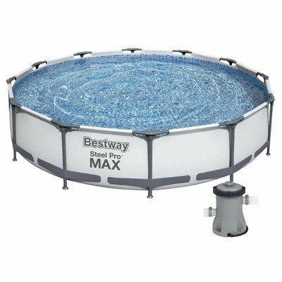 Каркасный бассейн Bestway 56416 (366х76 см) с картриджным фильтром 16580 фото