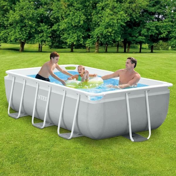 Каркасний басейн Intex 26784 (300х175х80 см) з картриджним фільтром та драбиною 31414 фото