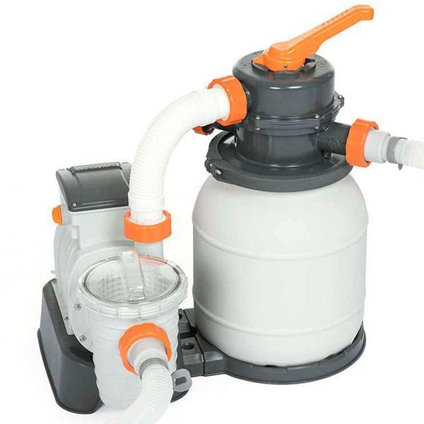 Збірний басейн Bestway Hydrium 561CS (549х130 см) з піщаним фільтром, драбиною та тентом 31241 фото