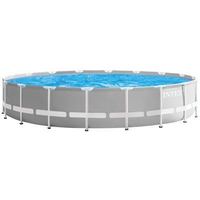 Каркасный бассейн Intex 26732 Premium (549х122 см) с картриджным фильтром, лестницей и тентом 31412 фото