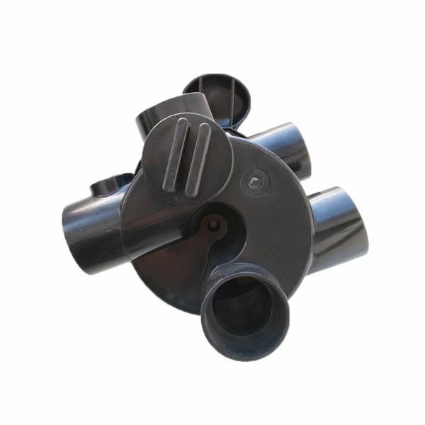 Кран шестиходовий Emaux MPV03 (1.5") боковий (88280811B) чорний 2582 фото