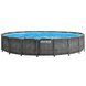 Каркасний басейн Intex 26744 GREYWOOD (549х122 см) з картриджним фільтром, драбиною та тентом 31421 фото 1
