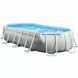 Каркасний басейн Intex 26796 OVAL (503х274х122 см) з картриджним фільтром, драбиною та тентом 31418 фото 1