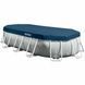 Каркасний басейн Intex 26796 OVAL (503х274х122 см) з картриджним фільтром, драбиною та тентом 31418 фото 6